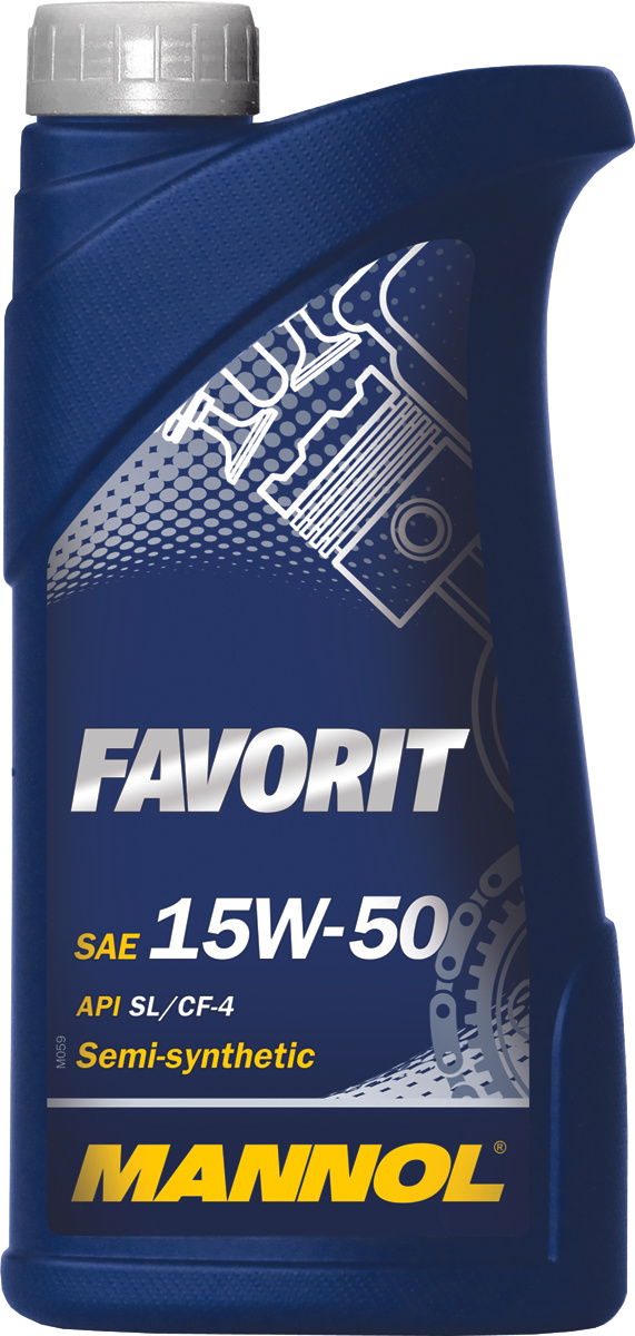 Моторное масло Mannol FAVORIT 15W-50, 1л